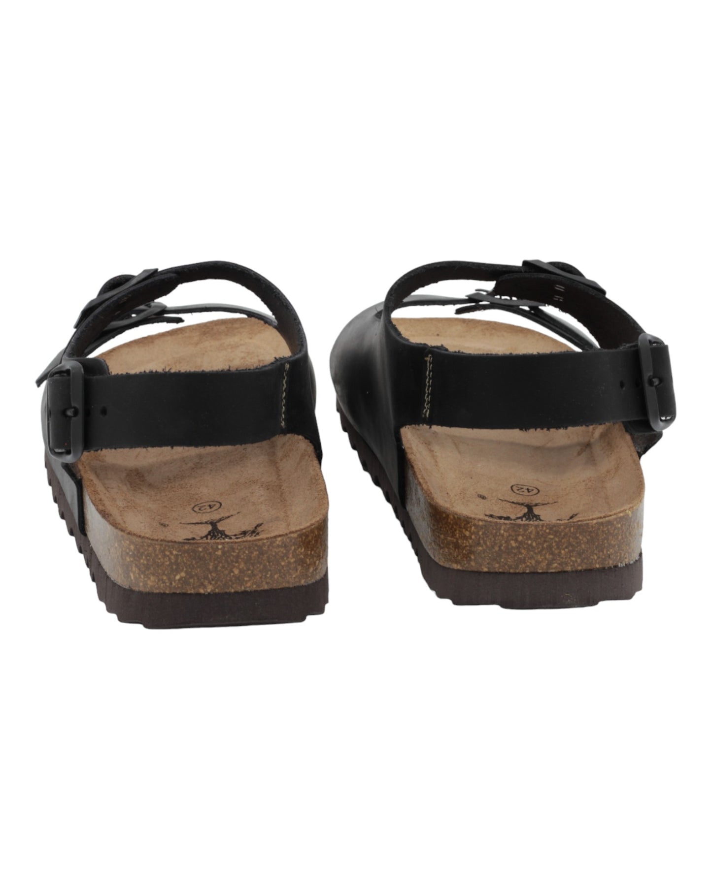SANDALIAS DE HOMBRE INTER-BIOS 9567-SM EN NEGRO