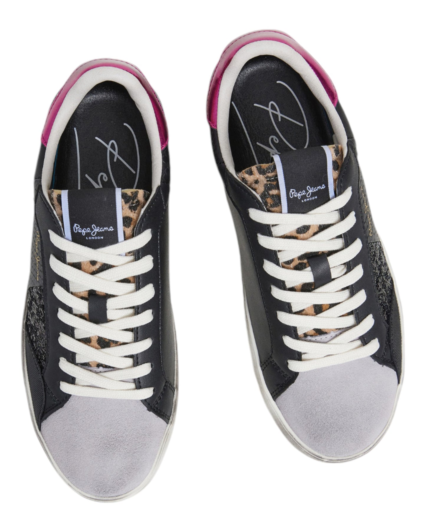 DEPORTIVOS DE MUJER PEPE JEANS LANE EN NEGRO