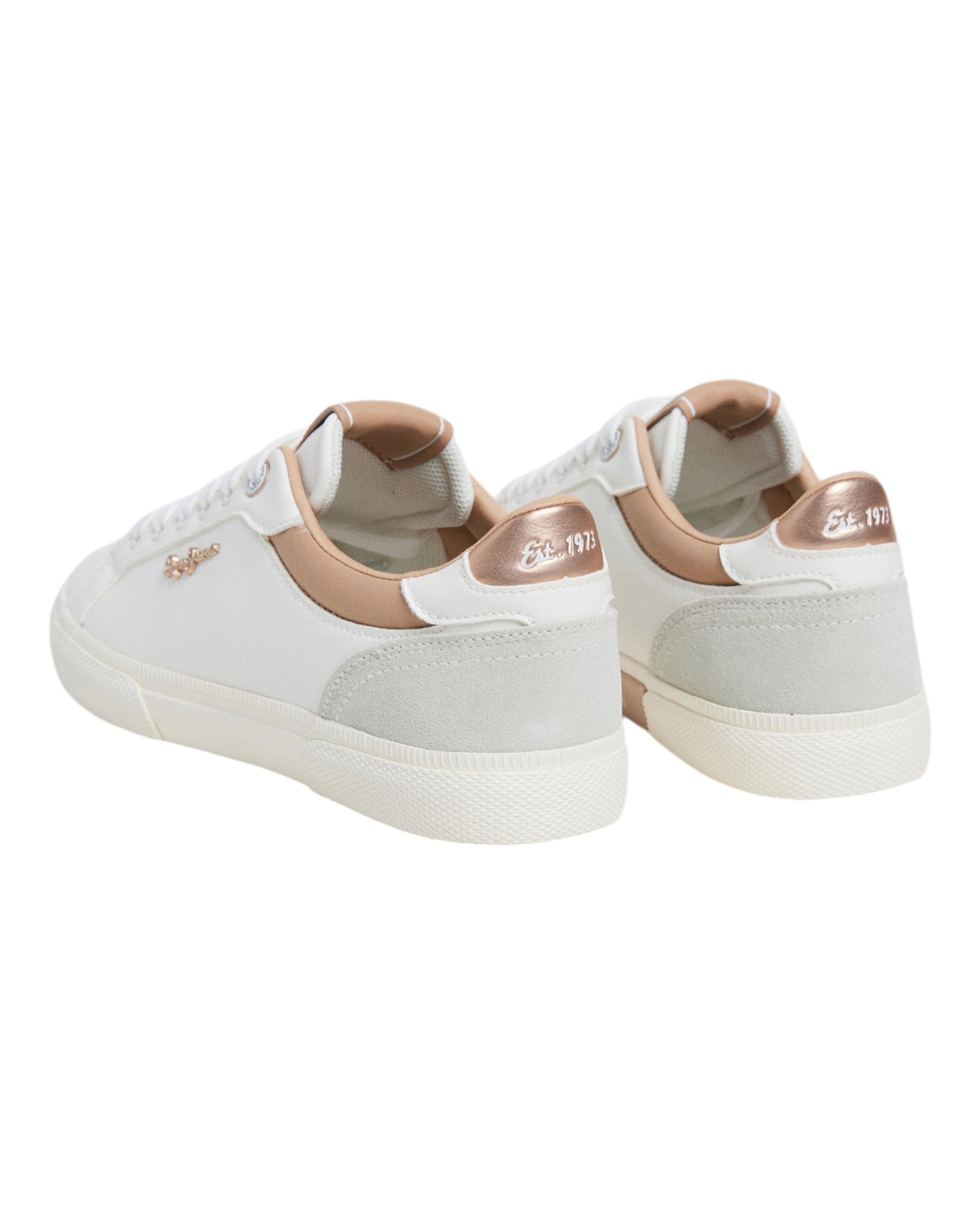 DEPORTIVOS DE MUJER PEPE JEANS KENTON EN BLANCO