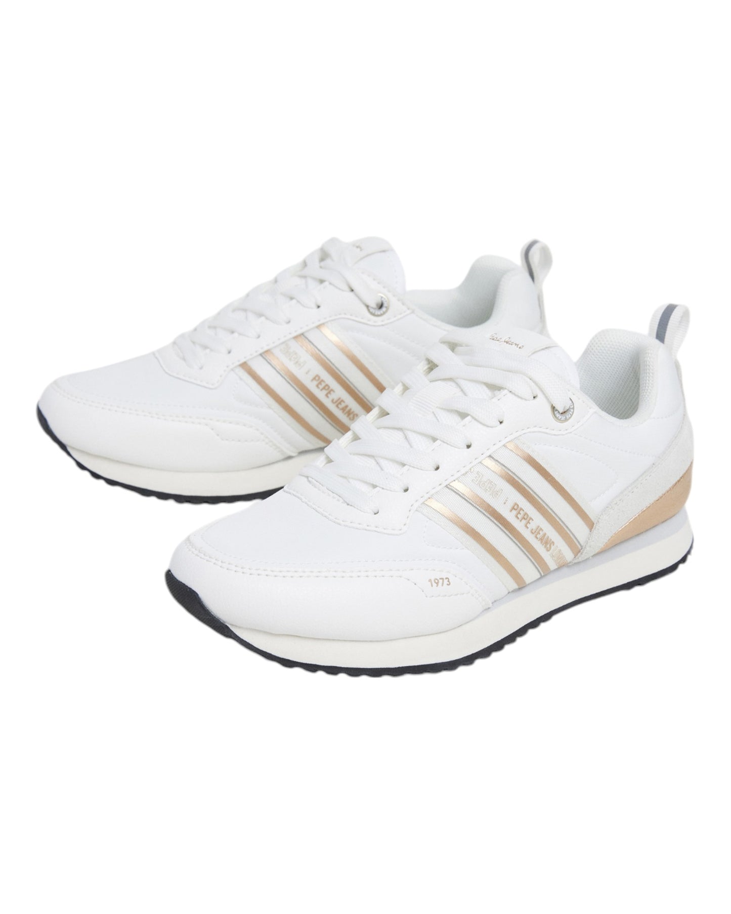 DEPORTIVOS DE MUJER PEPE JEANS DUBLIN EN BLANCO