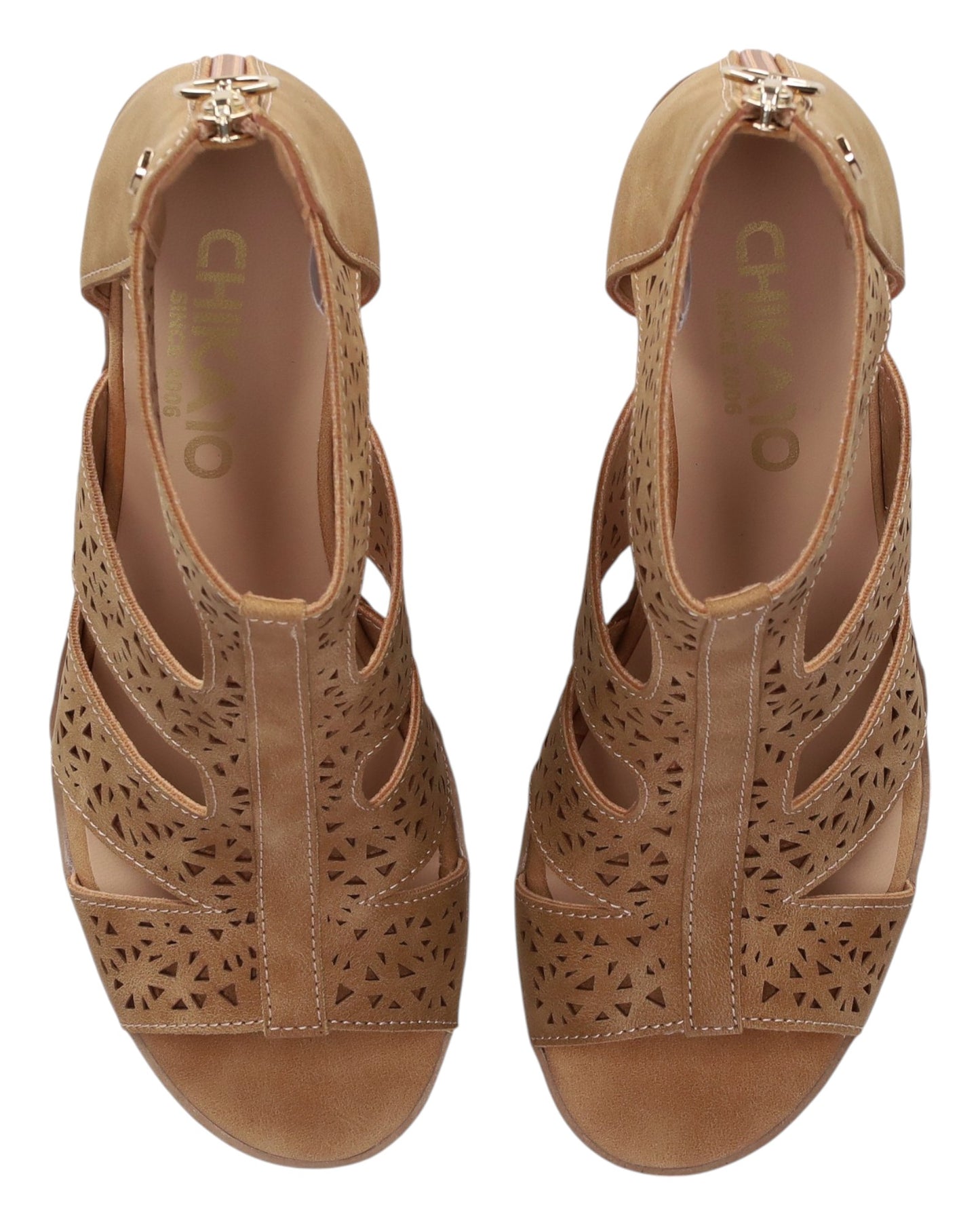 SANDALIAS DE MUJER CHIKA10 ROSALINDA 04 EN CUERO