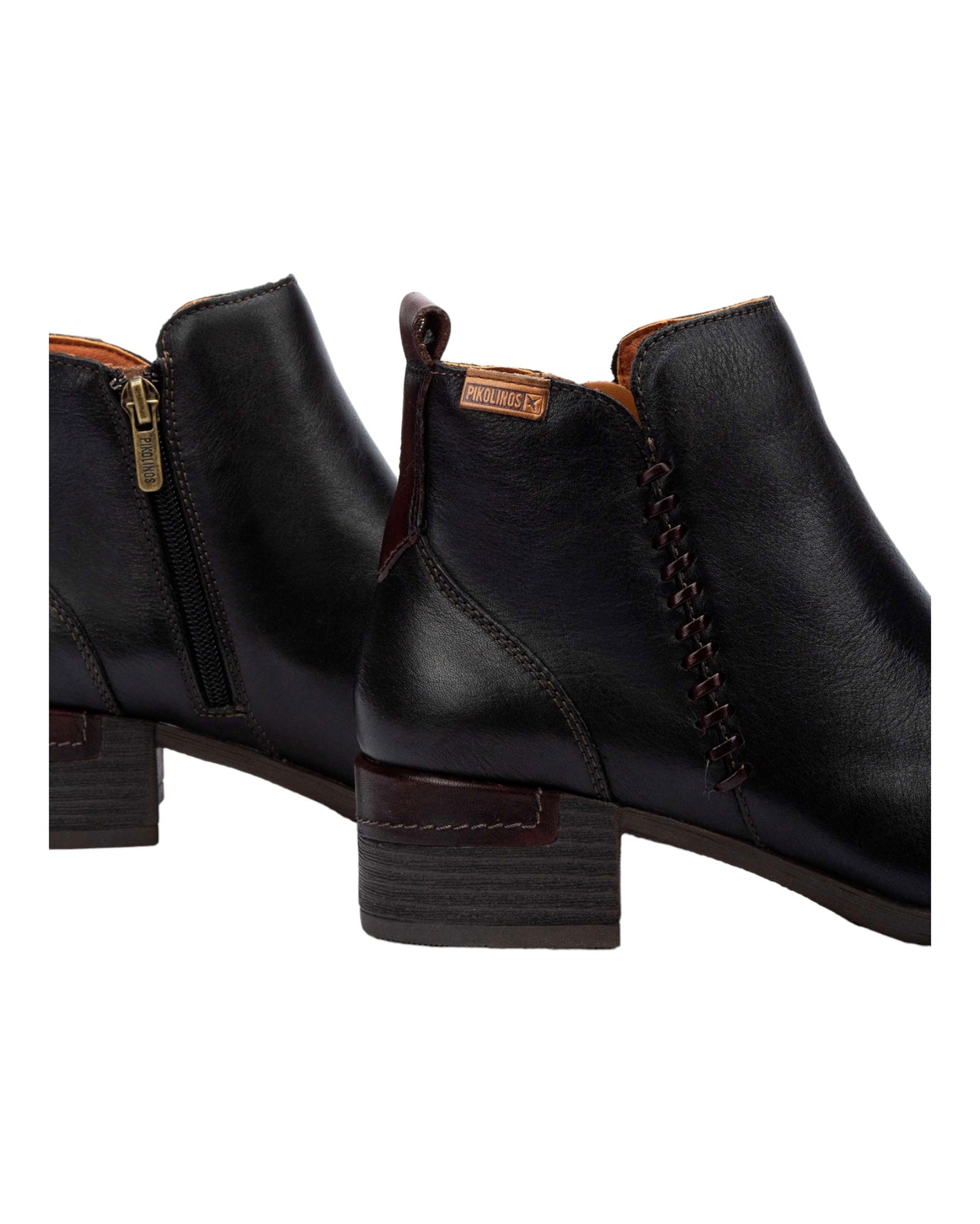 BOTINES DE MUJER PIKOLINOS MALAGA 8950 EN NEGRO