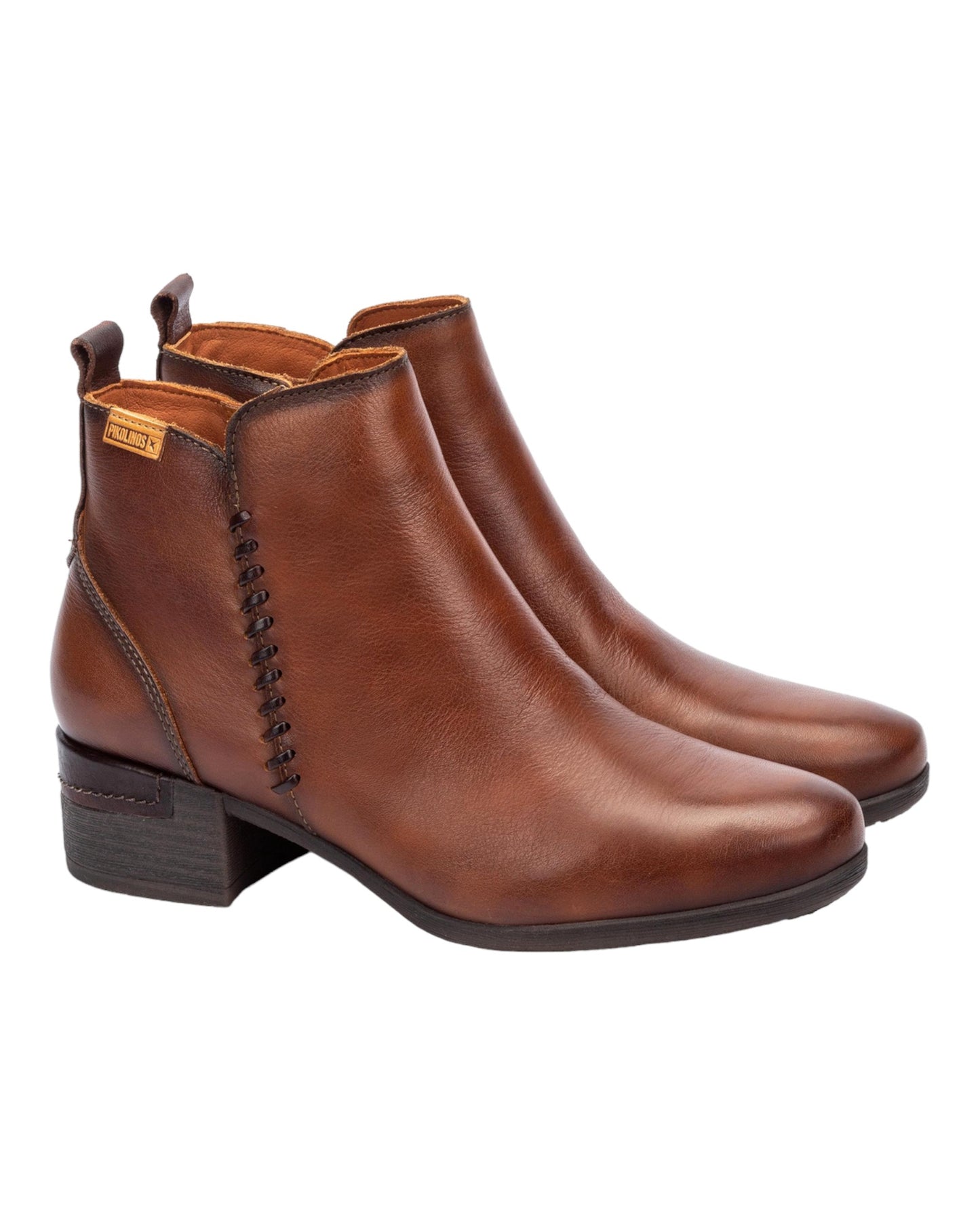 BOTINES DE MUJER PIKOLINOS MALAGA 8950 EN CUERO