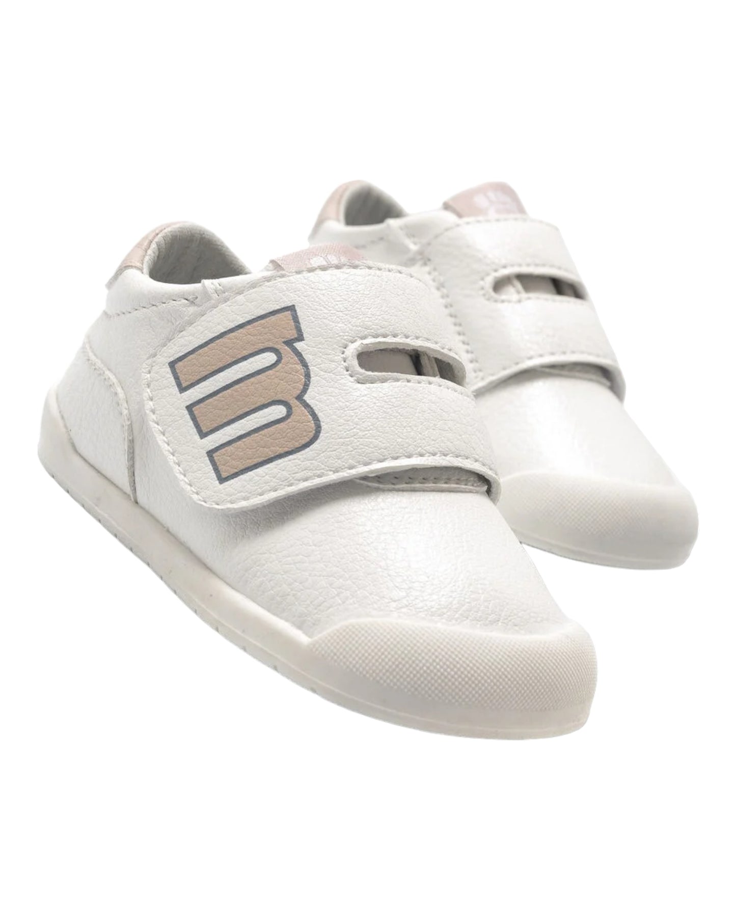 ZAPATOS DE NIÑO MUSTANG 48909 EN BLANCO-NUDE