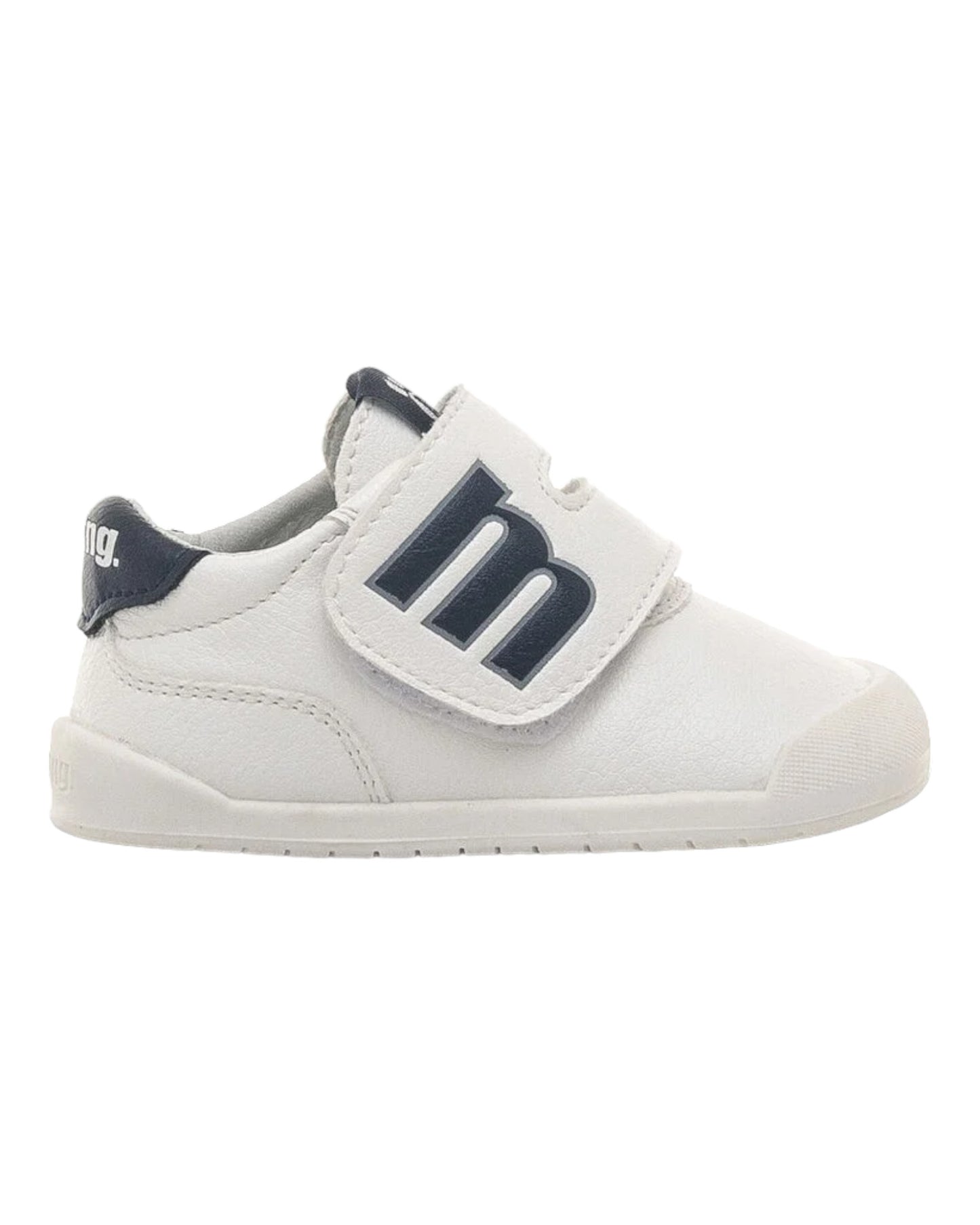 ZAPATOS DE NIÑO MUSTANG 48909 EN BLANCO-MARINO