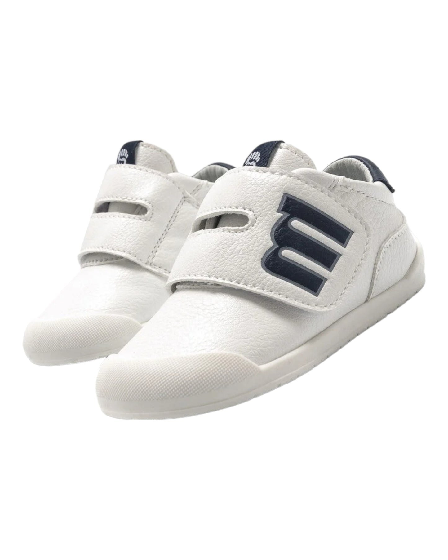 ZAPATOS DE NIÑO MUSTANG 48909 EN BLANCO-MARINO