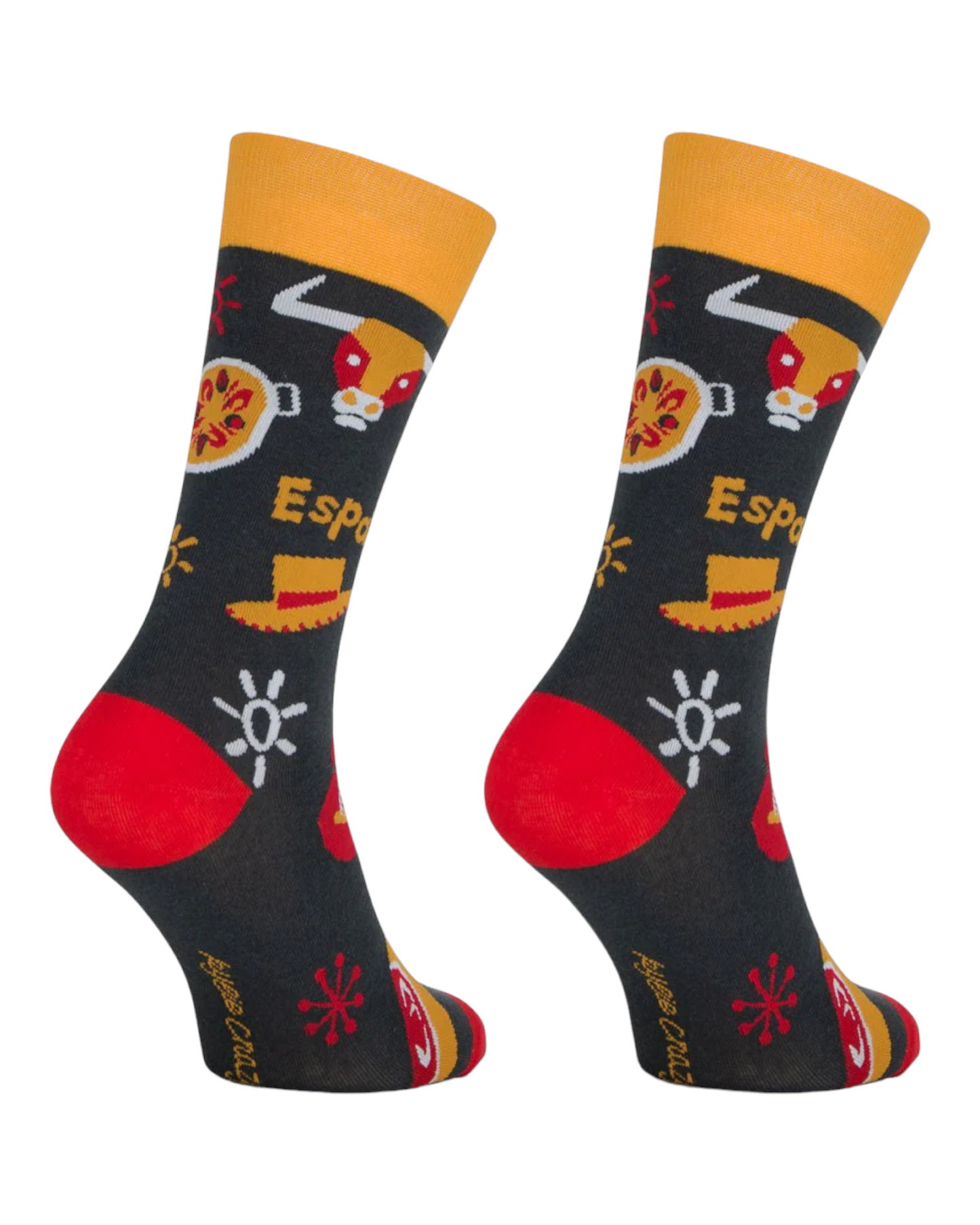 CALCETINES DE MUJER PASTOR C223002 CON ESTAMPADO ESPAÑOL