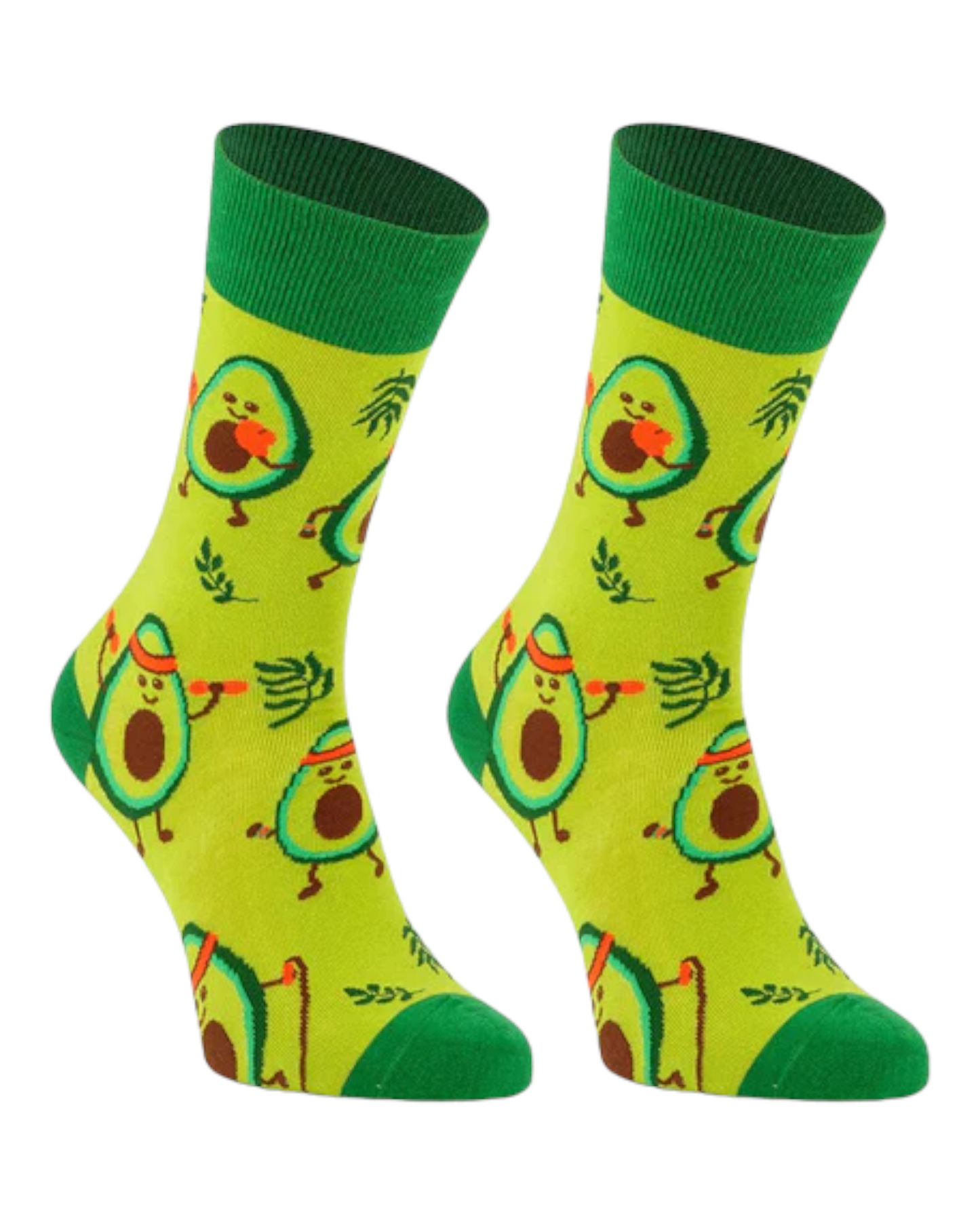 CALCETINES DE MUJER PASTOR C-090 EN ESTAMPADO DE AGUACATES