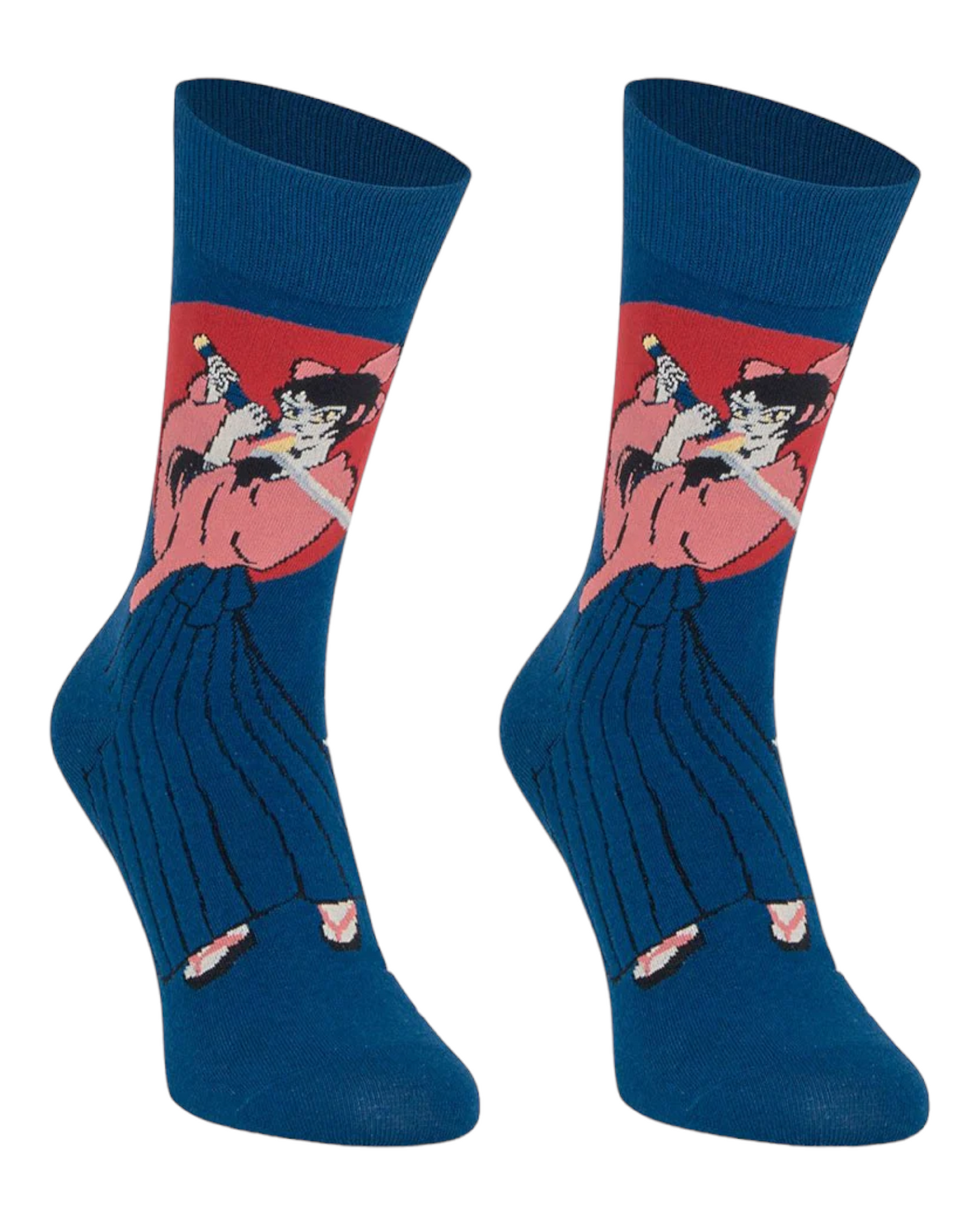 CALCETINES DE HOMBRE PASTOR C230119 EN ESTAMPADO JAPONÉS