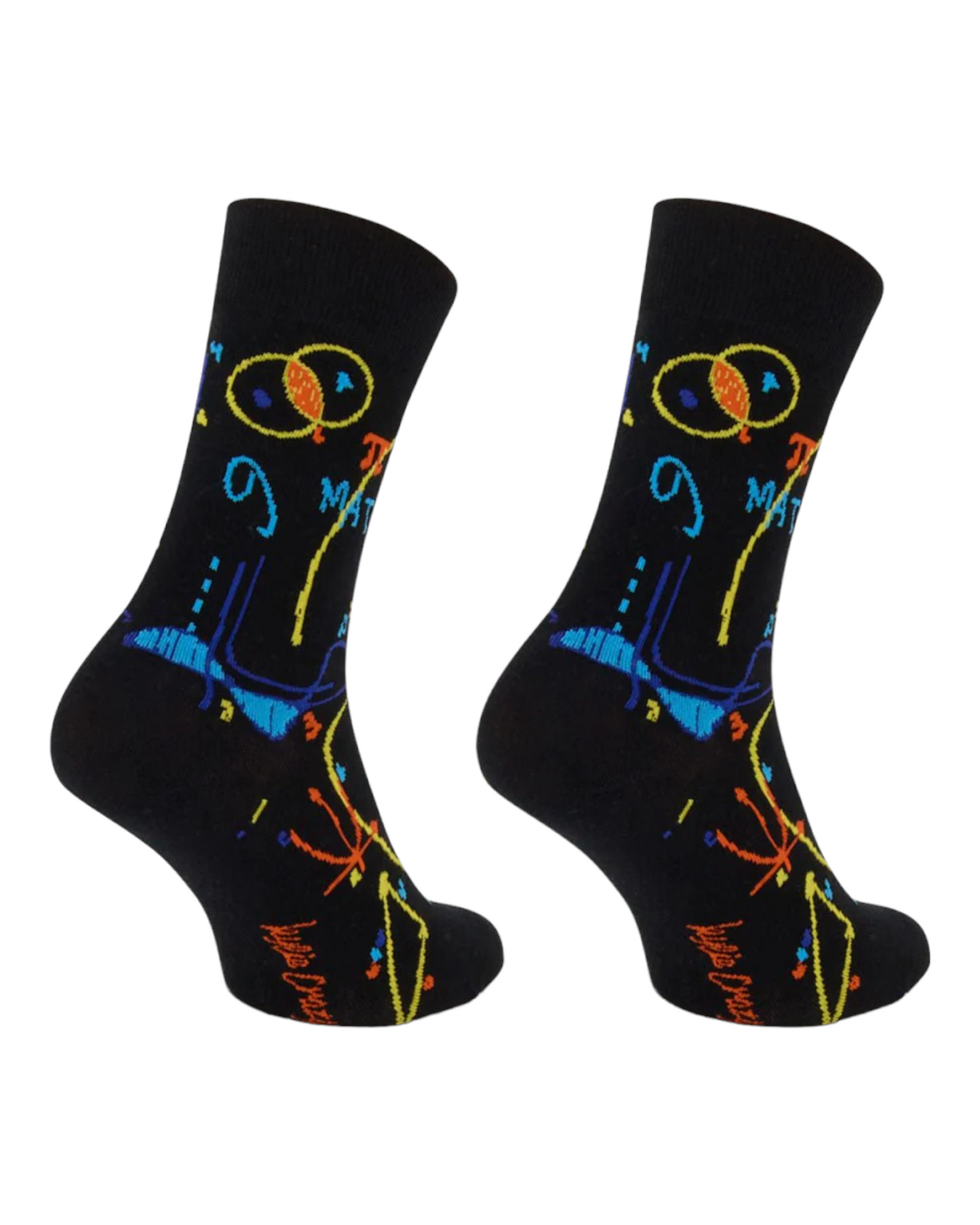 CALCETINES DE MUJER PASTOR C230135 EN ESTAMPADO MATEMÁTICAS