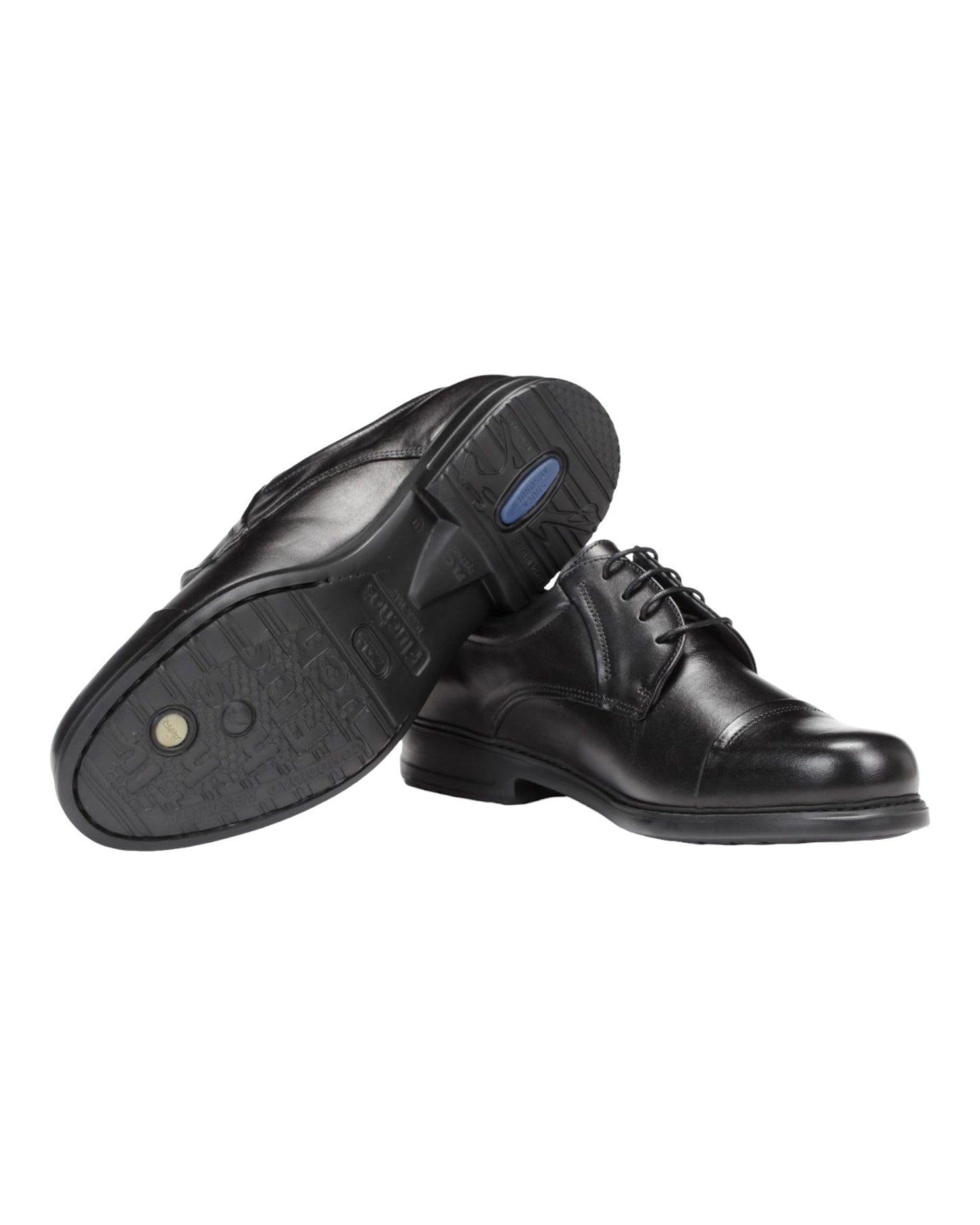 FLUCHOS 8468 SIMON MEN'S SHOES IN BLACK