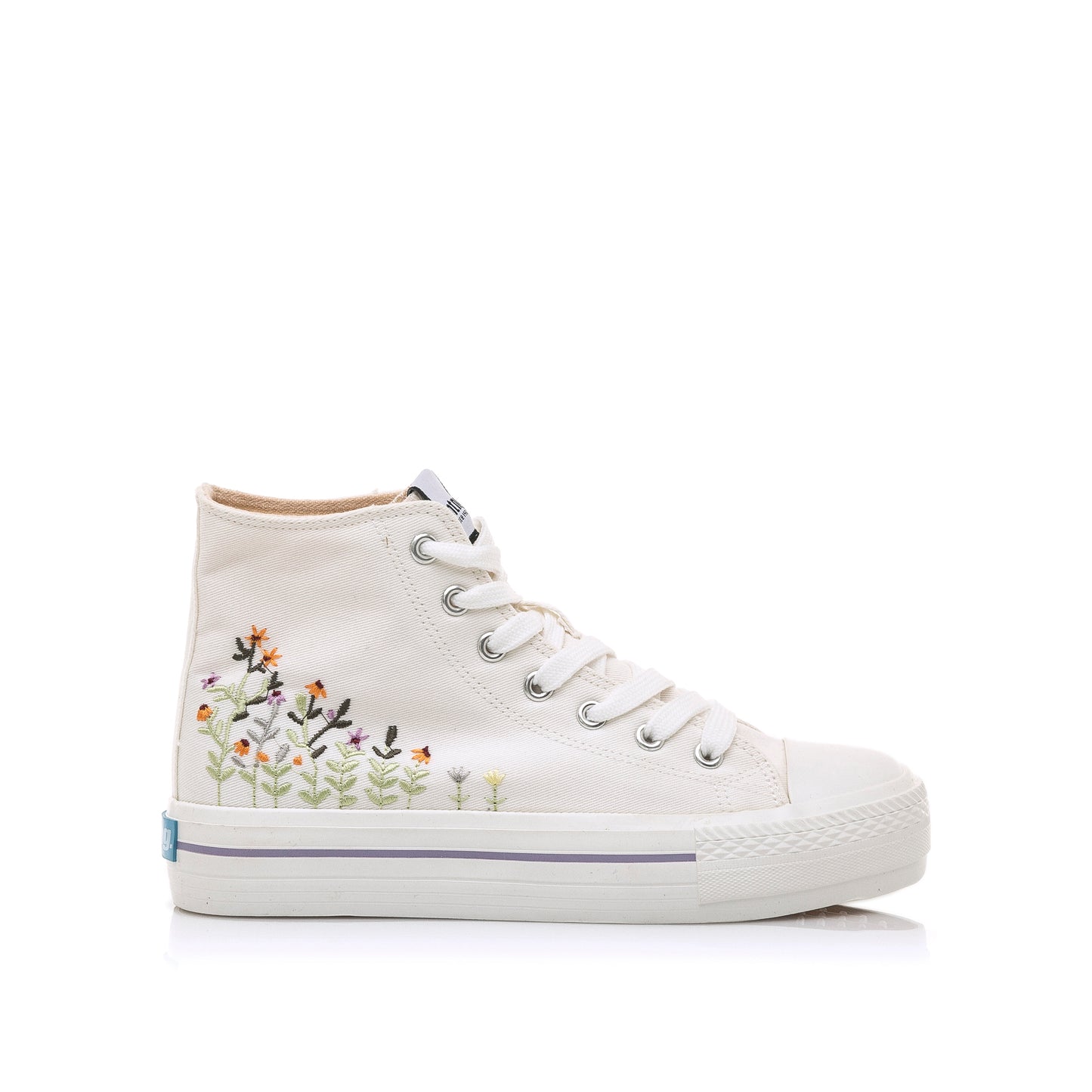 MUSTANG 60172 WOMEN'S ANKLE BOOTS IN WHITE