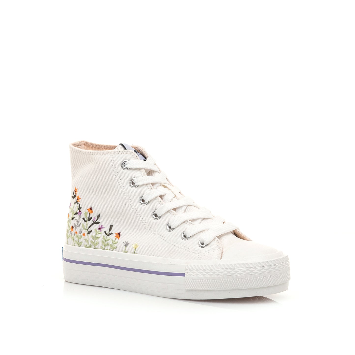 MUSTANG 60172 WOMEN'S ANKLE BOOTS IN WHITE