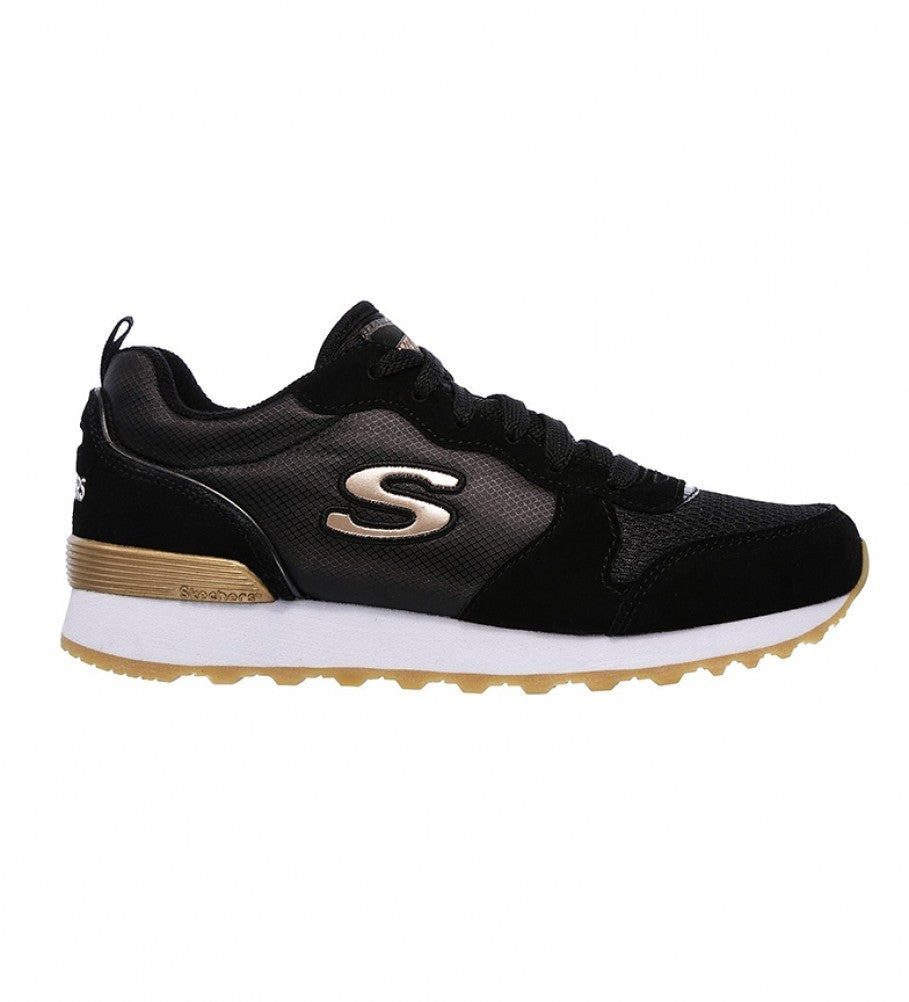 DEPORTIVOS DE MUJER SKECHERS RETROS-OG 85-GOLDN GURL EN NEGRO