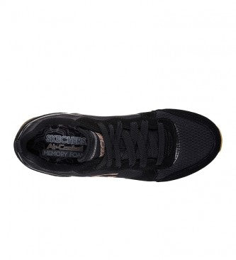 DEPORTIVOS DE MUJER SKECHERS RETROS-OG 85-GOLDN GURL EN NEGRO