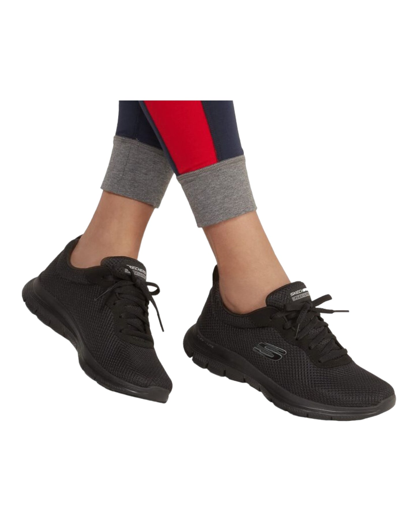DEPORTIVOS DE MUJER SKECHERS 149303 FLEX APPEAL 4.0 EN NEGRO