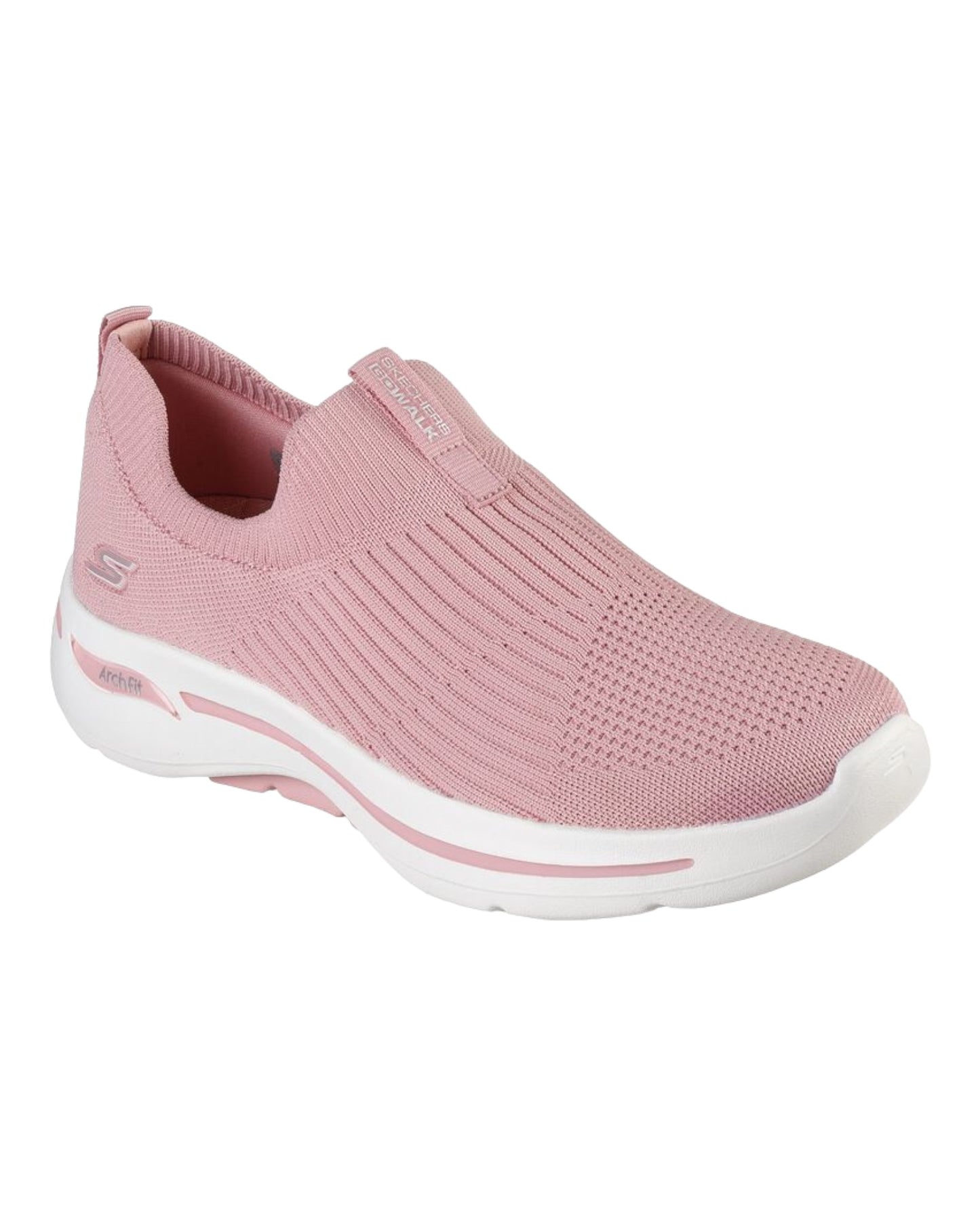 DEPORTIVOS DE MUJER SKECHERS 124409 GO WAKL ARCH FIT EN ROSA