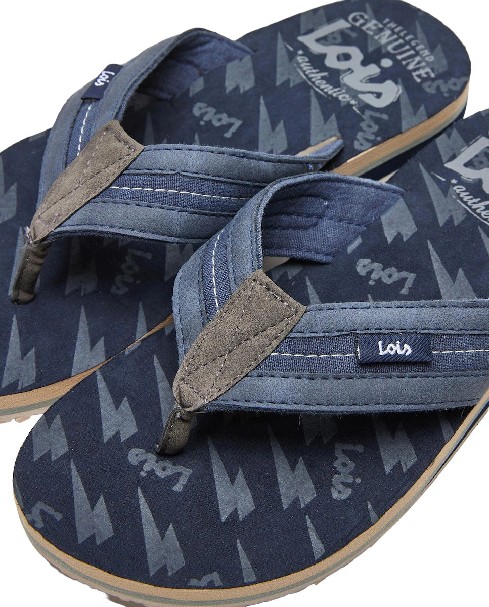 SANDALIAS DE HOMBRE LOIS 86077 EN MARINO