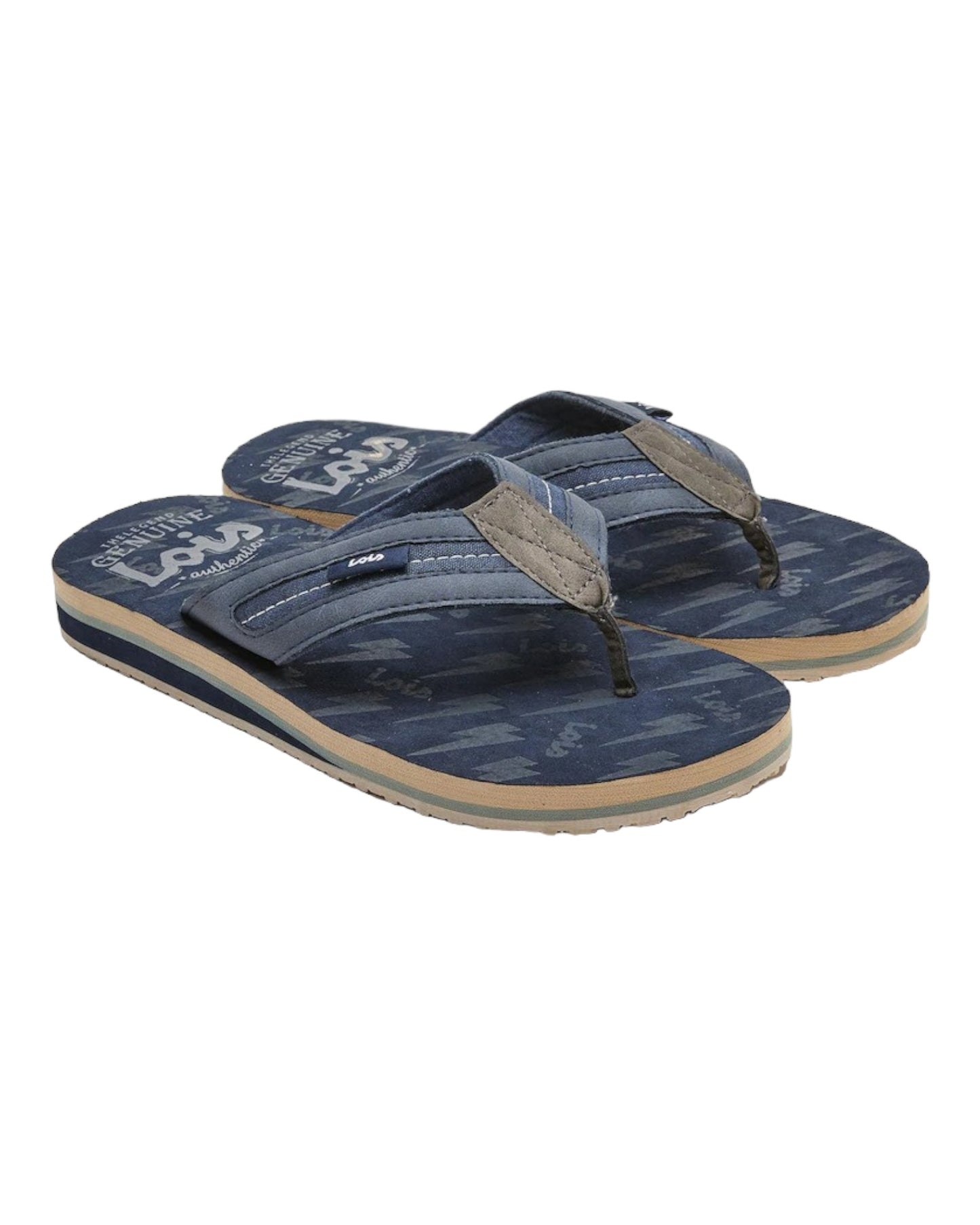 SANDALIAS DE HOMBRE LOIS 86077 EN MARINO