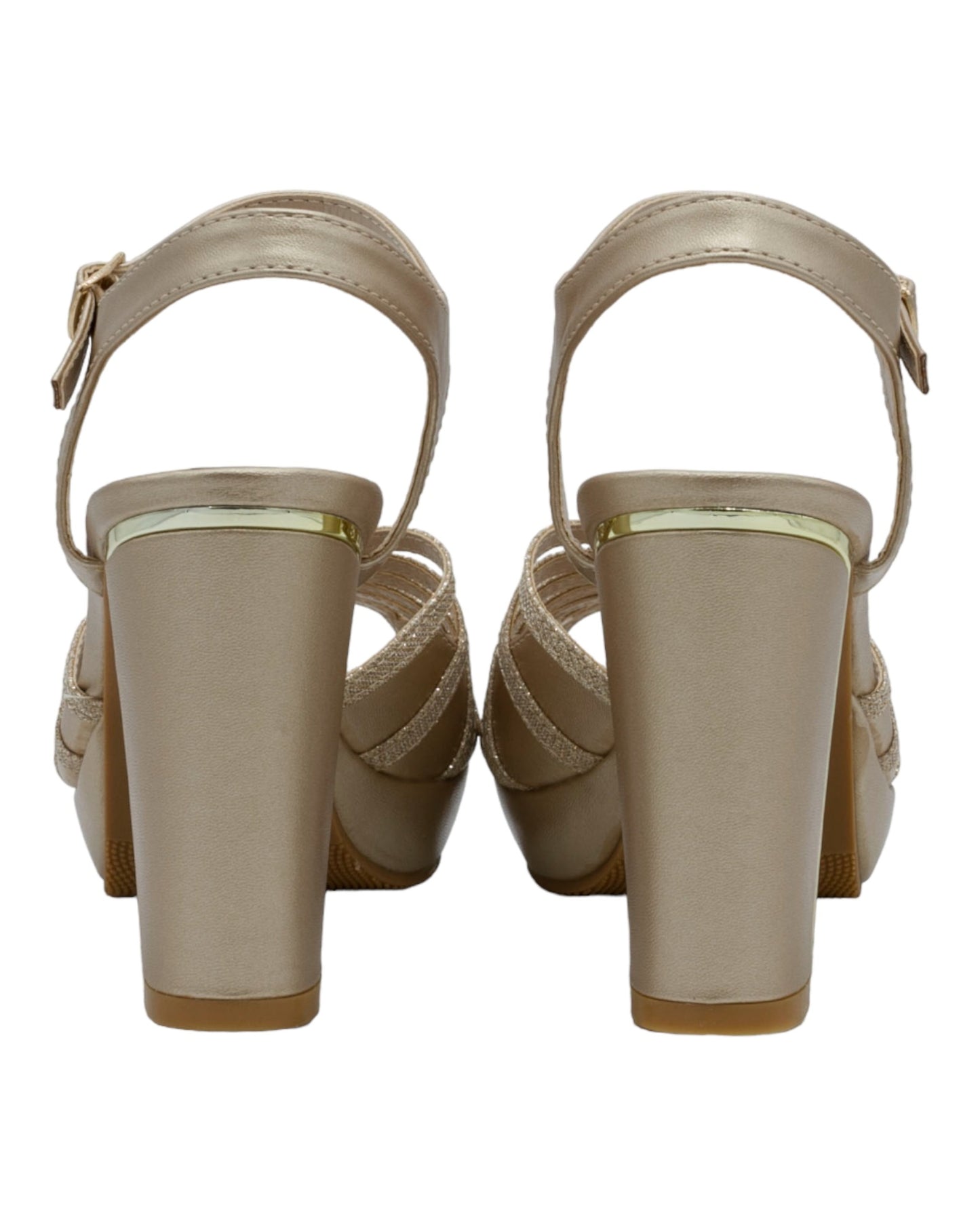 SANDALIAS DE MUJER PRESTIGIO C-439 EN ORO