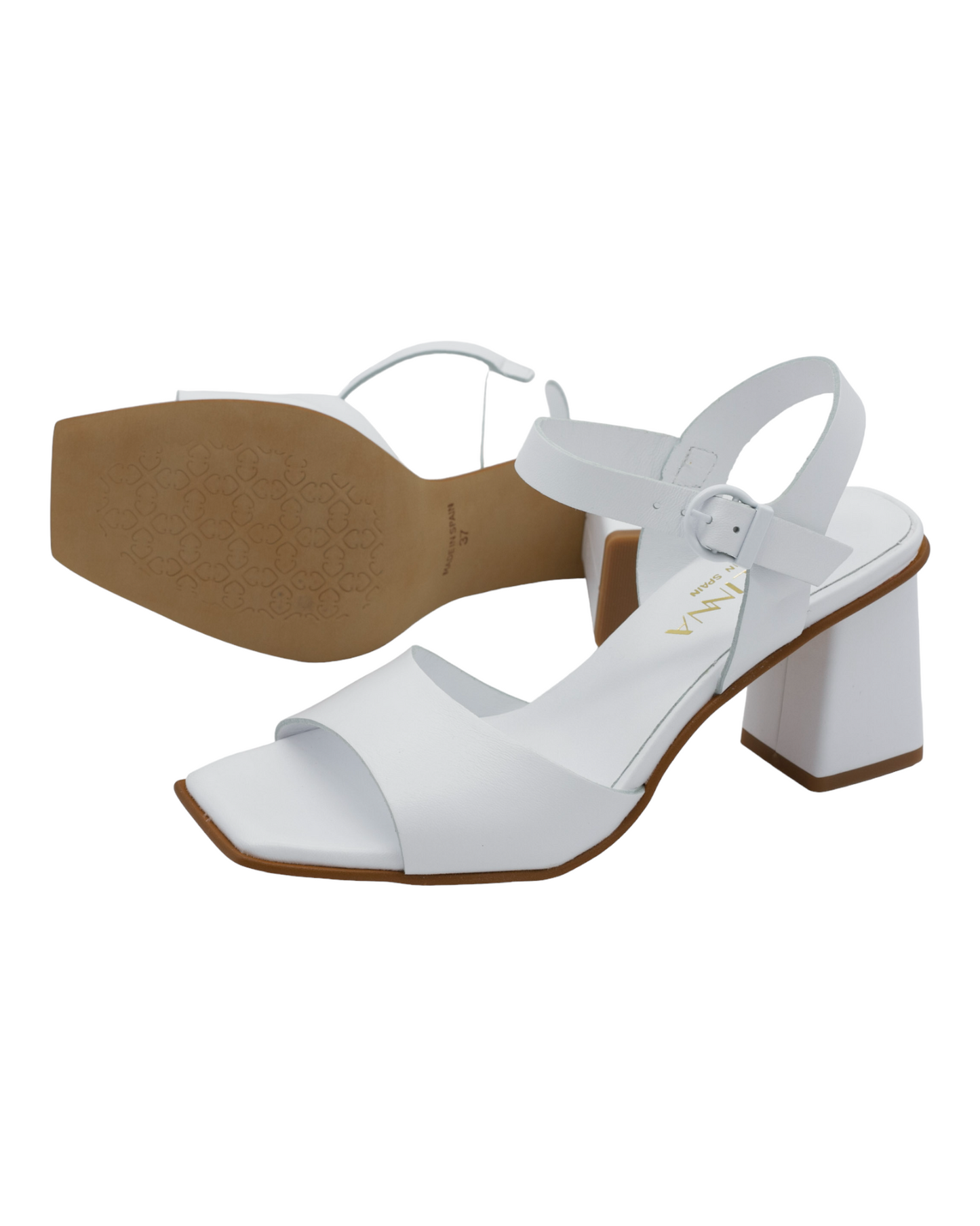 SANDALIAS DE MUJER MARLINA 36151 LUANA EN BLANCO