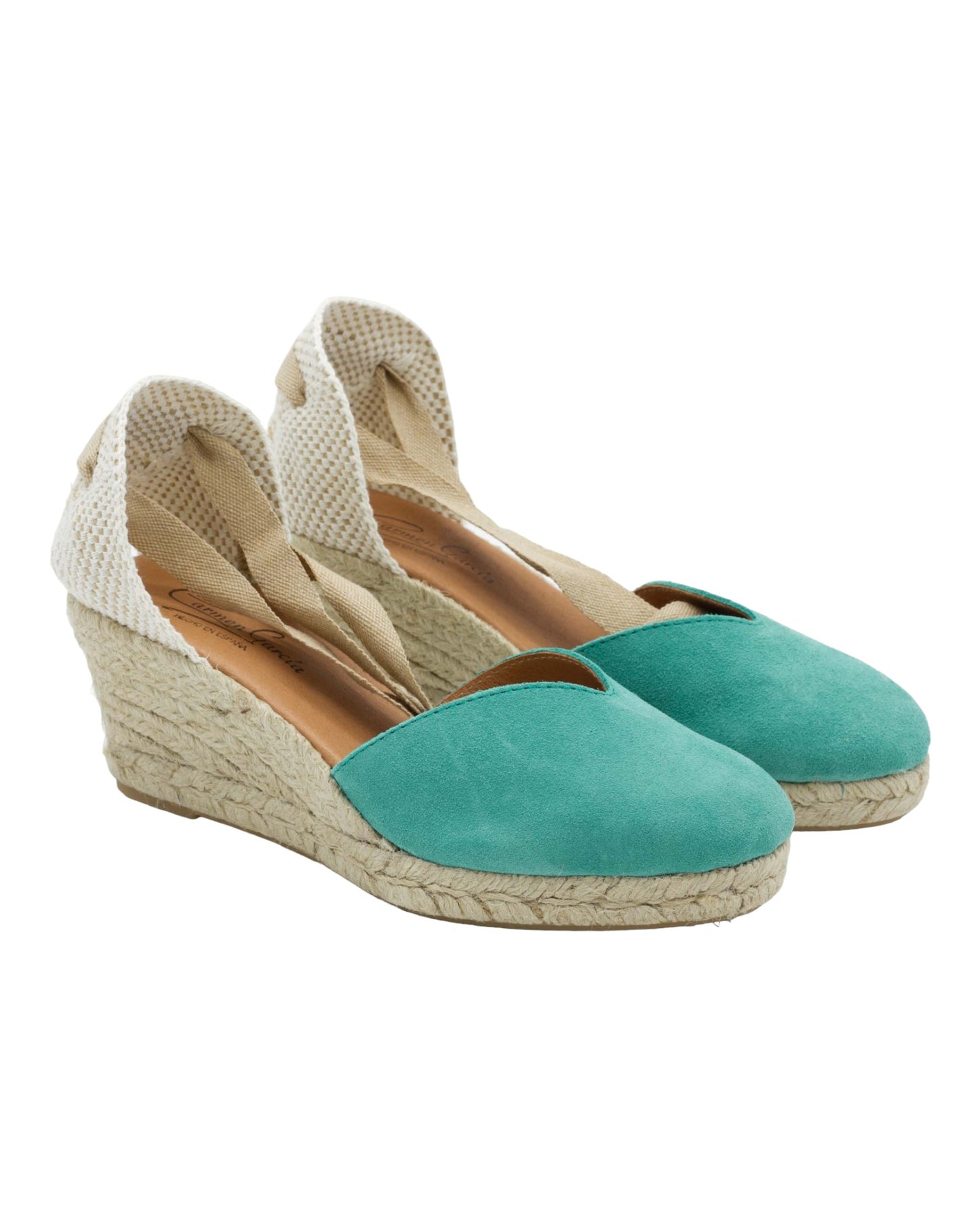 ALPARGATAS DE MUJER CARMEN GARCIA 17S5 EN AQUA