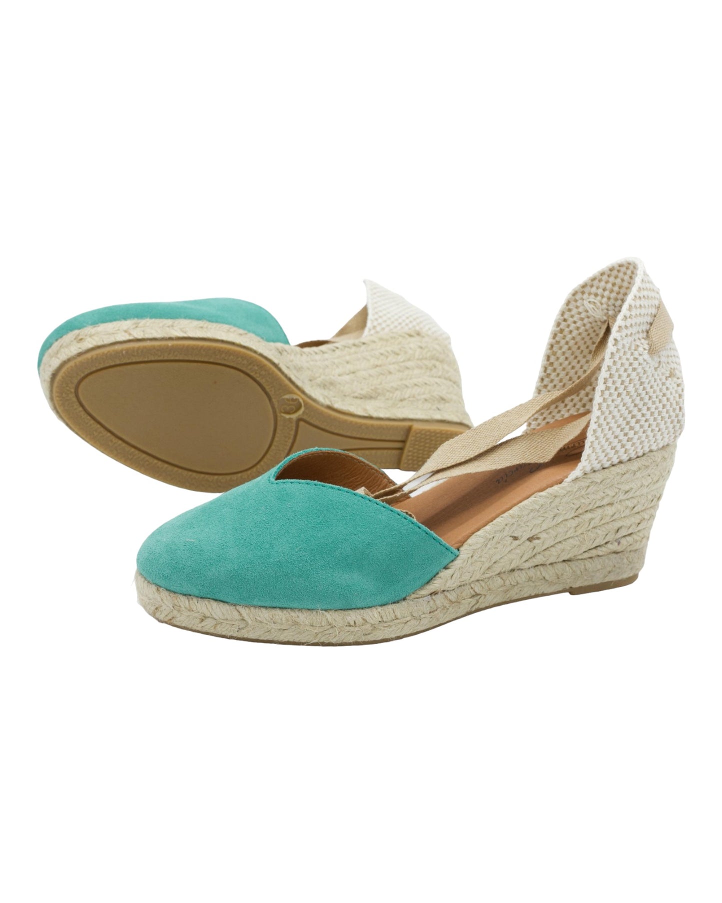 ALPARGATAS DE MUJER CARMEN GARCIA 17S5 EN AQUA