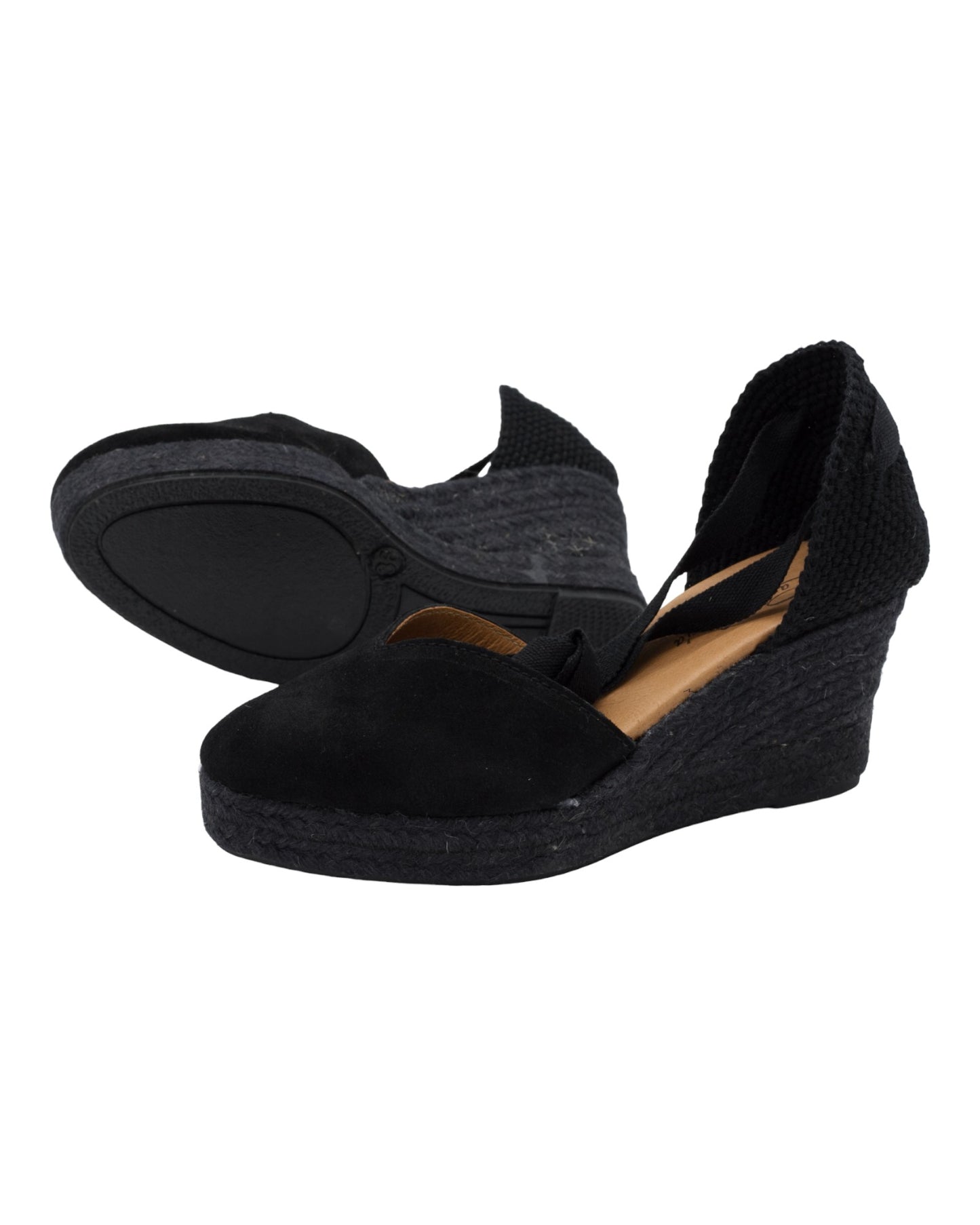 ALPARGATAS DE MUJER CARMEN GARCIA 171D5 EN NEGRO