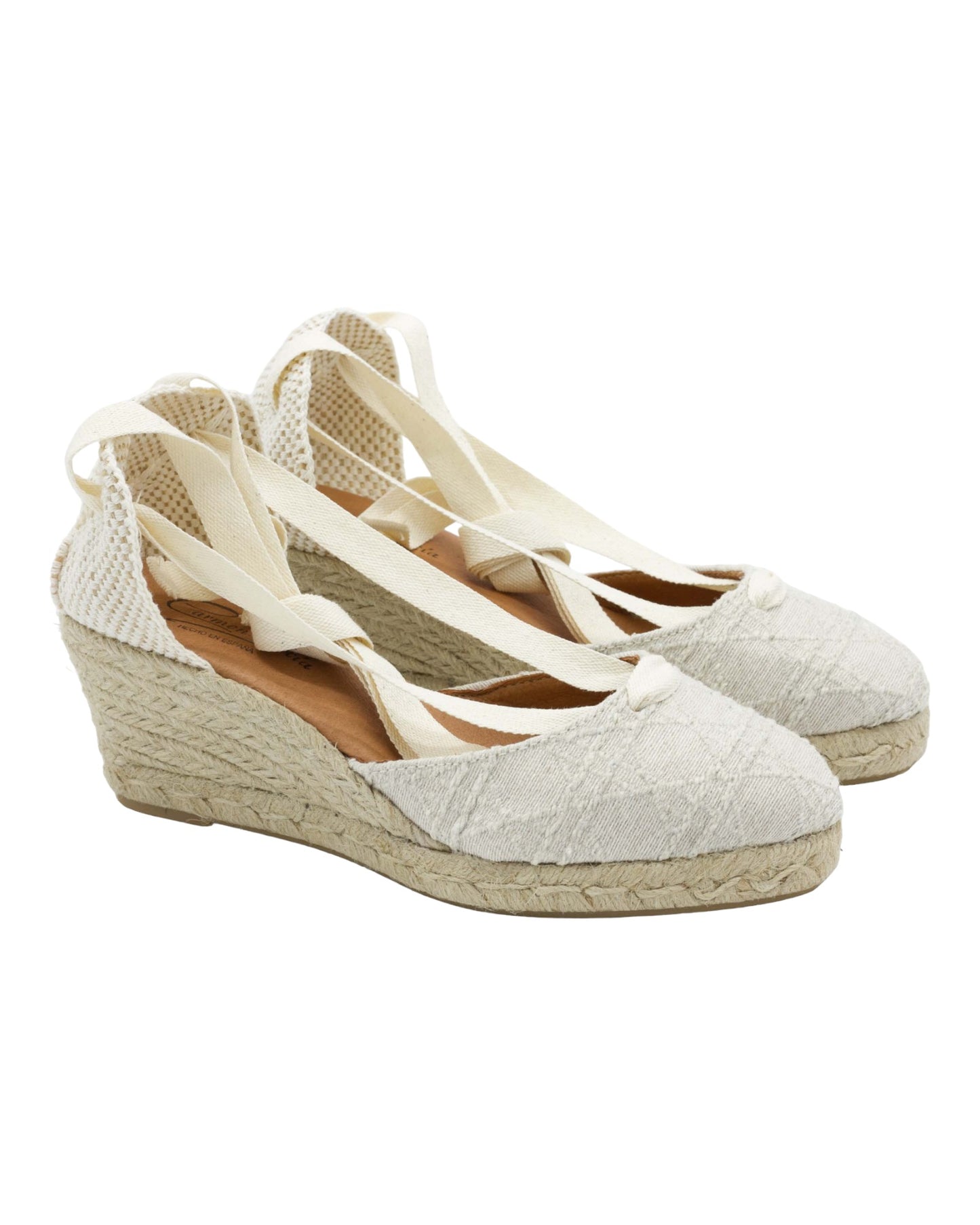 ALPARGATAS DE MUJER CARMEN GARCIA 215S5 EN BEIGE