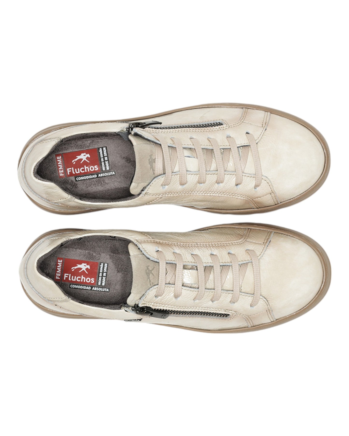 DEPORTIVOS DE MUJER FLUCHOS  F1666 EN BEIGE