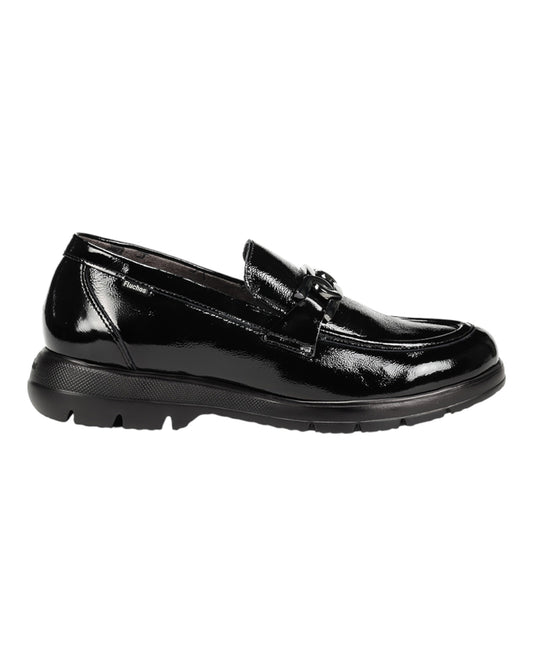 ZAPATOS DE MUJER FLUCHOS NAPLAK F1794 EN NEGRO