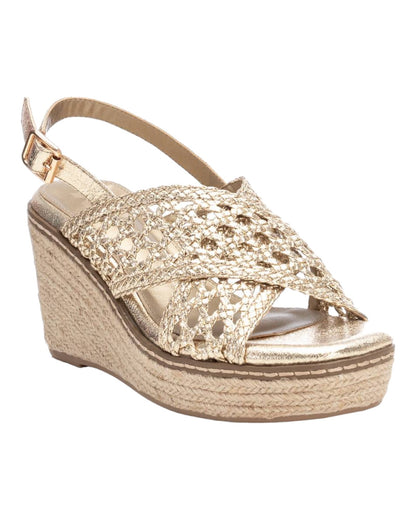 SANDALIAS DE MUJER XTI 142746 EN ORO