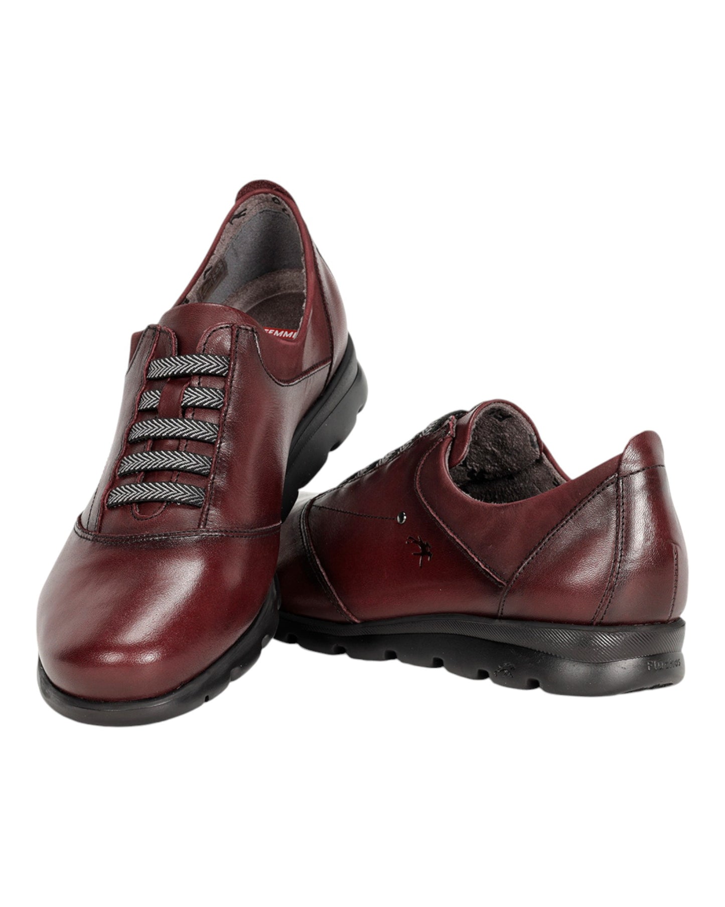 ZAPATOS DE MUJER FLUCHOS  F0354 EN BURDEOS
