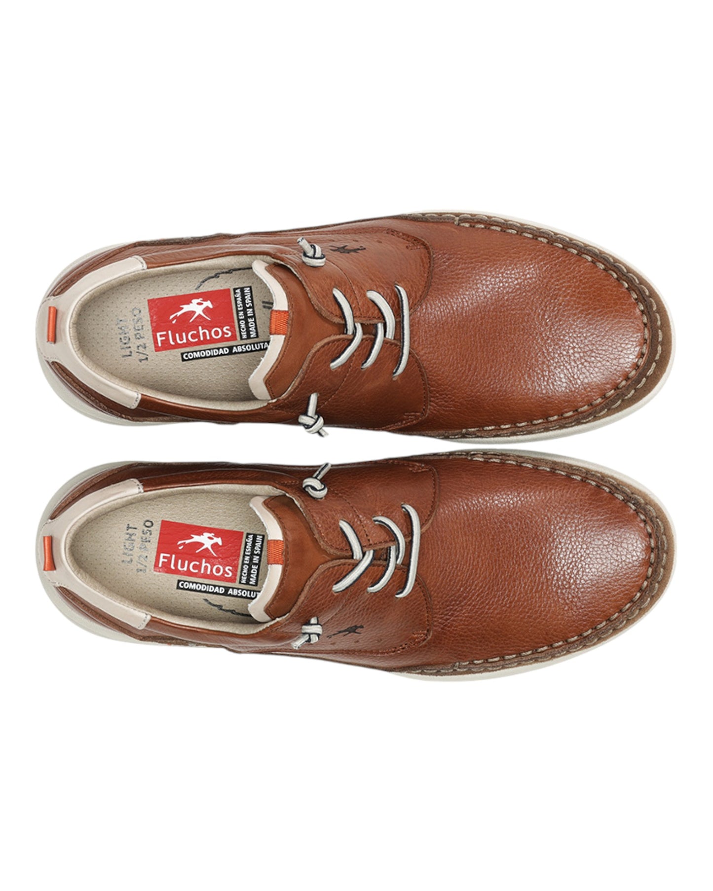 ZAPATOS DE HOMBRE FLUCHOS F1986 EN CUERO