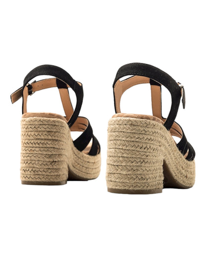 SANDALIAS DE MUJER MUSTANG 51820 EN NEGRO