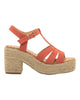 SANDALIAS DE MUJER MUSTANG 51820 EN CORAL