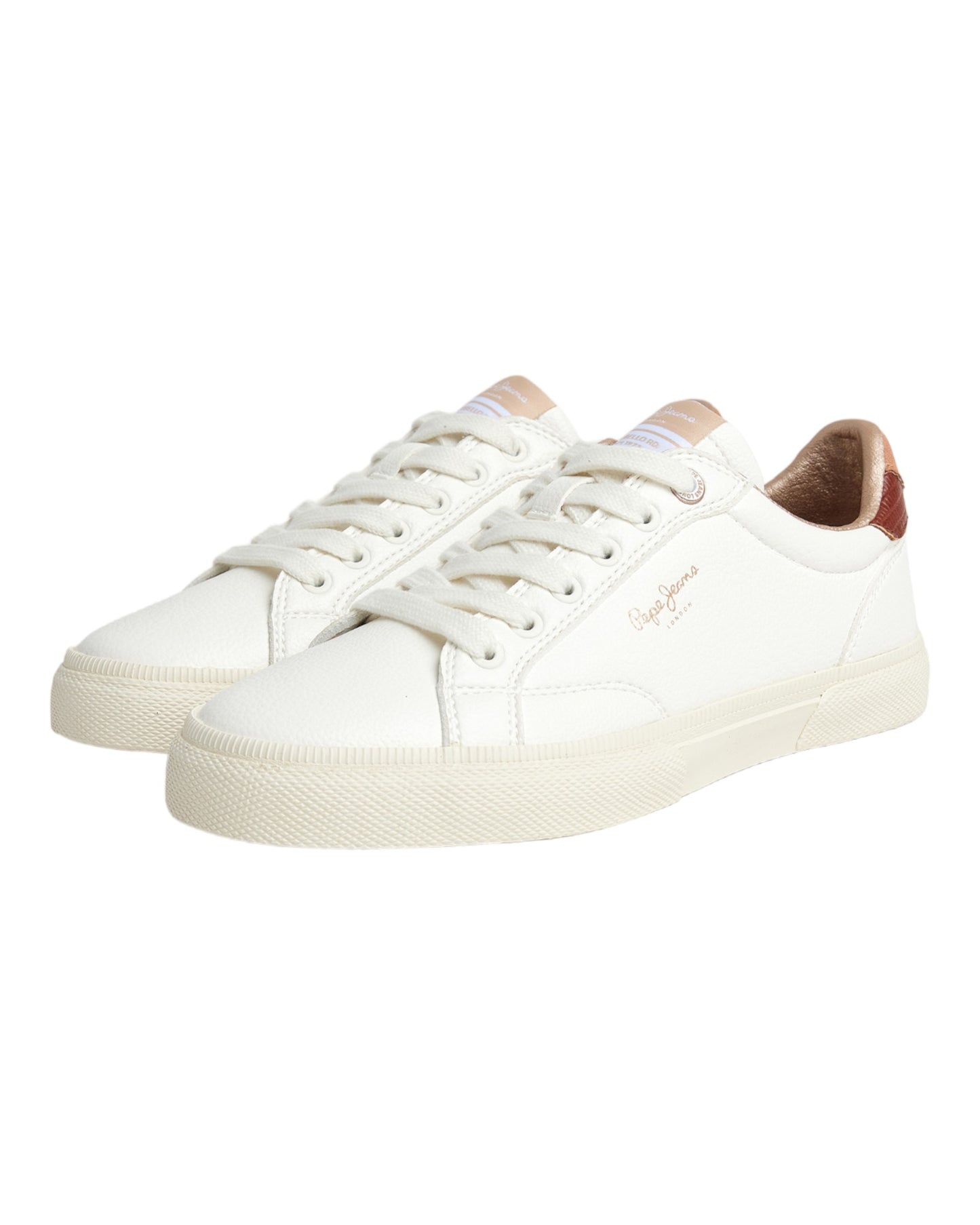 DEPORTIVOS DE MUJER PEPE JEANS KENTON CLASS PLS31537 EN BLANCO