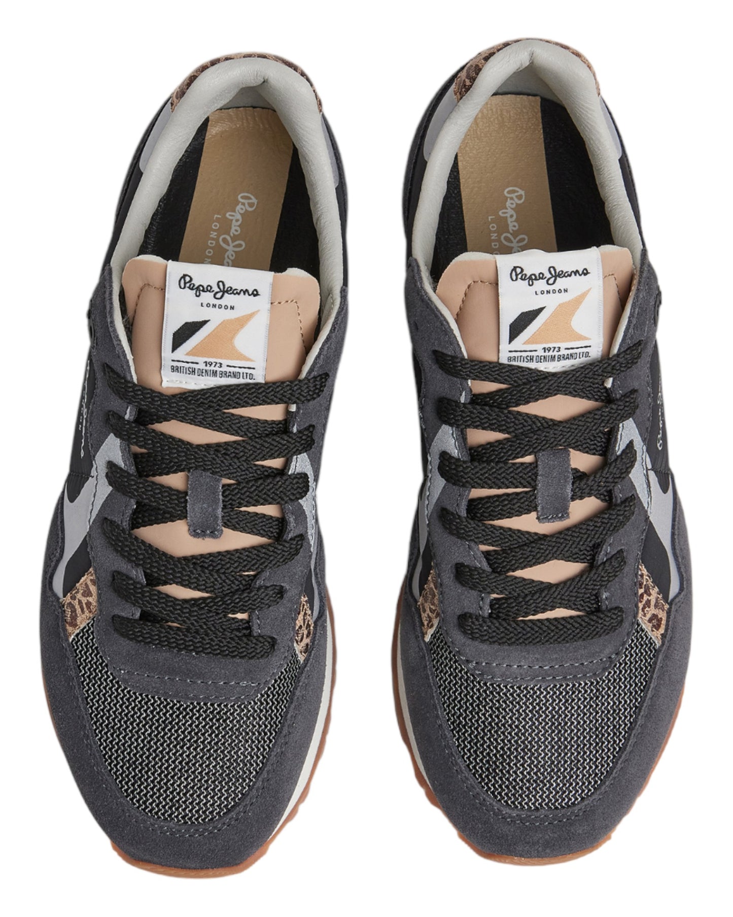 DEPORTIVOS DE MUJER PEPE JEANS RUNNING PLS31524 EN NEGRO