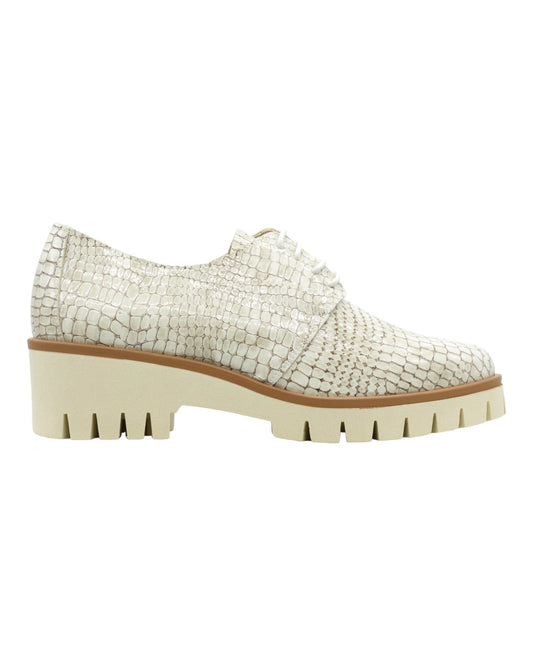 ZAPATOS DE MUJER LINCE 21258 CORVO EN BEIGE
