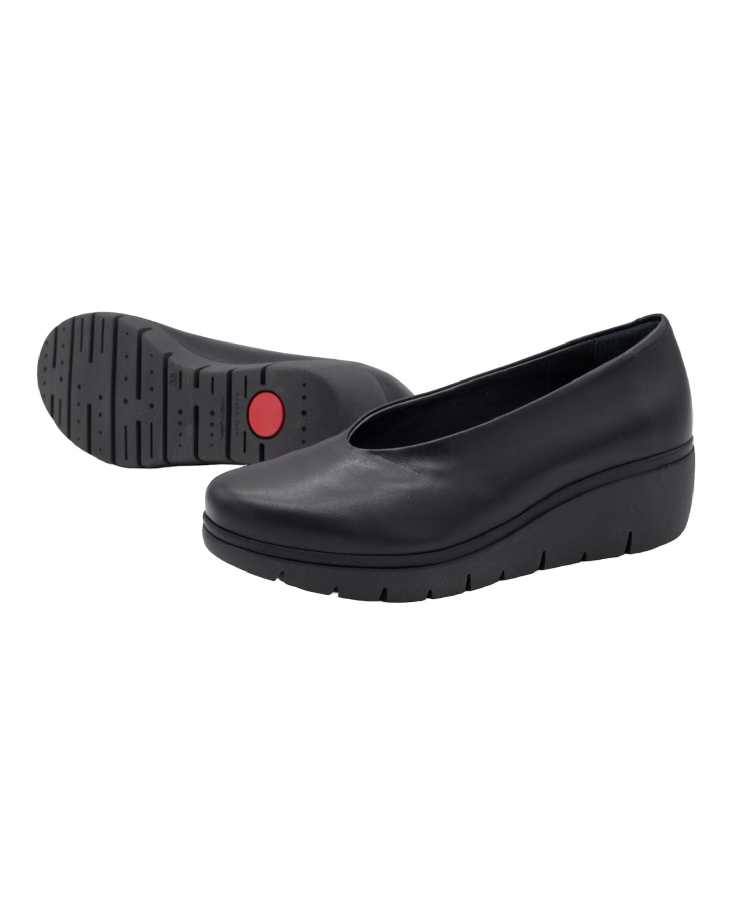 ZAPATOS DE MUJER LINCE 08451 CHERRY EN NEGRO