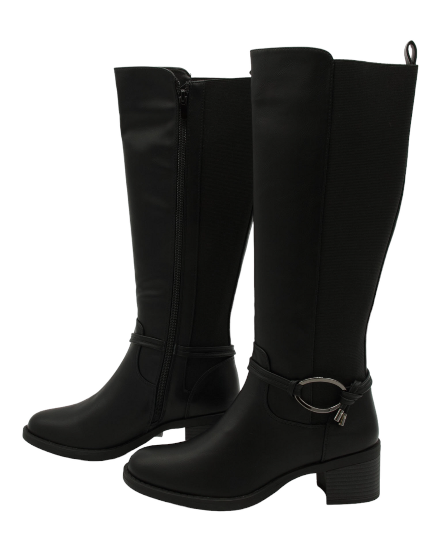 BOTAS DE MUJER AMARPIES AZS25579 EN NEGRO