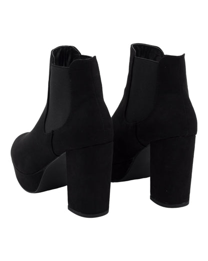 BOTINES DE MUJER PASTOR 17-169 EN NEGRO