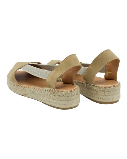 ALPARGATAS DE MUJER CARMEN GARCIA 272A EN BEIGE