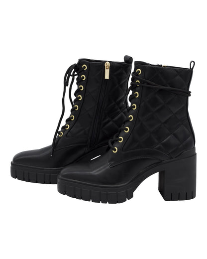 BOTINES DE MUJER PASTOR M1766 EN NEGRO