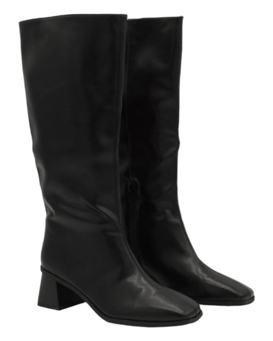 BOTAS DE MUJER PASTOR M2756 EN NEGRO