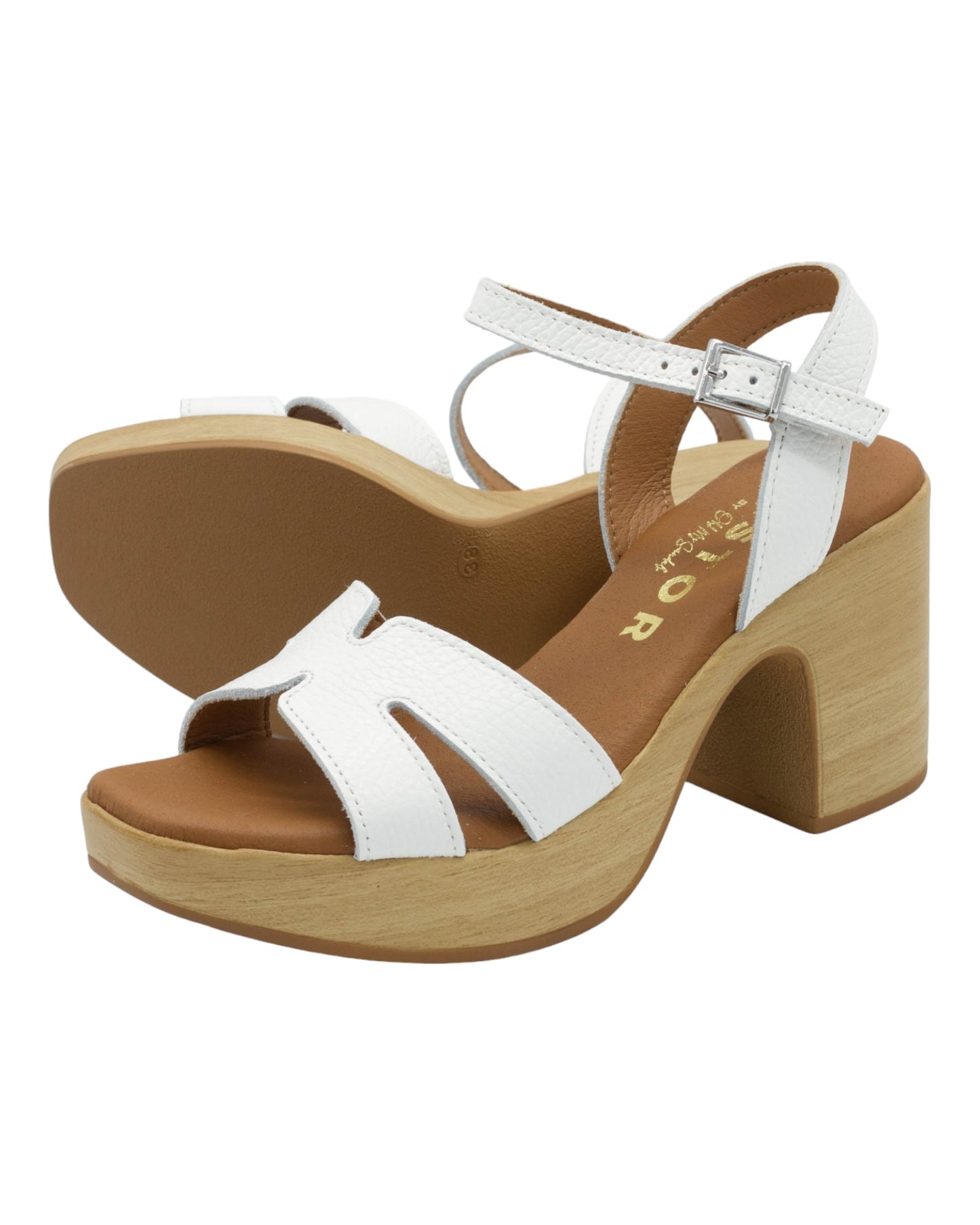 SANDALIAS DE MUJER OH MY SANDALS 5390 EN BLANCO