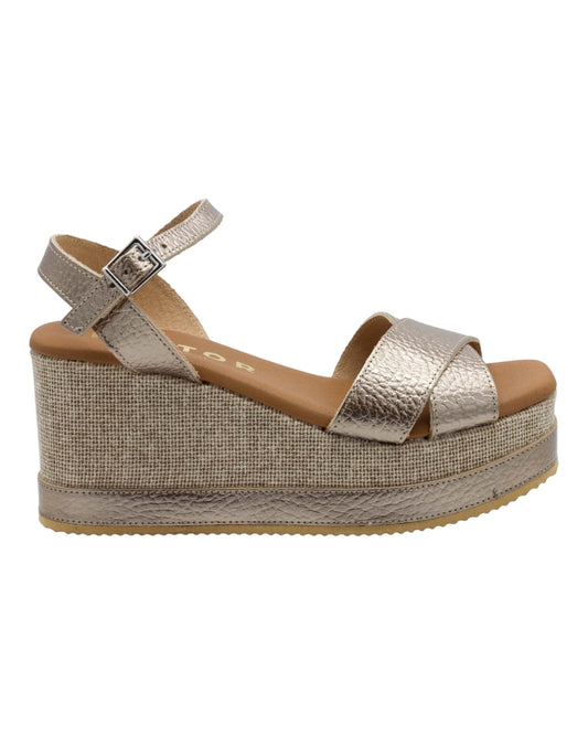 SANDALIAS DE MUJER OH MY SANDALS 5473 EN ORO