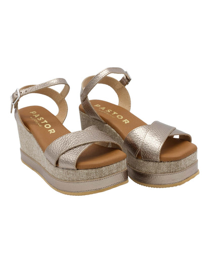 SANDALIAS DE MUJER OH MY SANDALS 5473 EN ORO