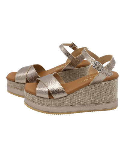 SANDALIAS DE MUJER OH MY SANDALS 5473 EN ORO