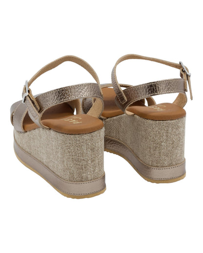 SANDALIAS DE MUJER OH MY SANDALS 5473 EN ORO